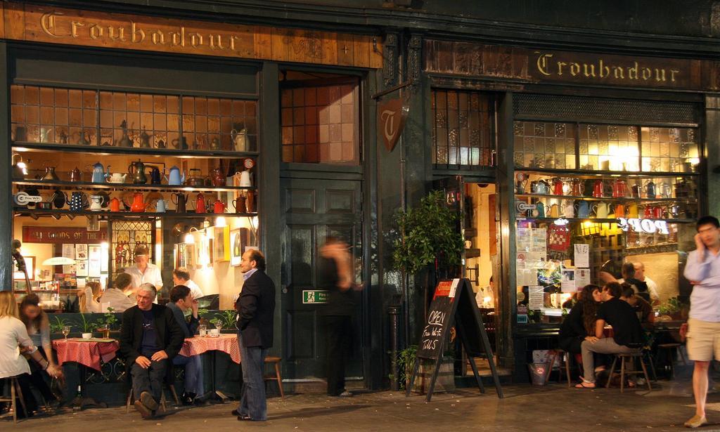 The Troubadour London Hotel Exterior foto
